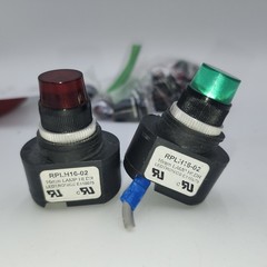 LEDTRONICS RPLH16-02 16MM LAMP 16mm Green & Red LED Panel Mount Indicator Light