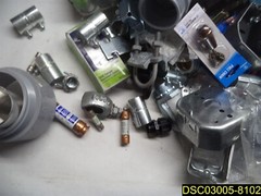 Mixed Lot of 126 Electrical Supplies, Fittings, Boxes, Conduit, Fuses & more