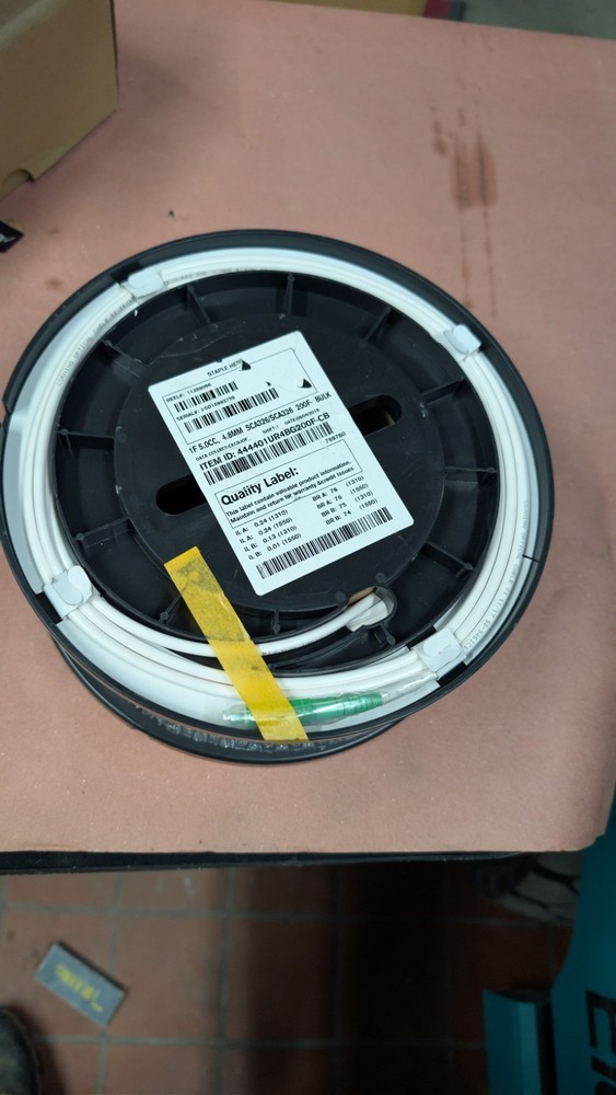 SCA326 200FT Low Voltage Cable Bulk Reel Item 444401UR4BG200F-CB