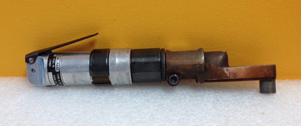 Zephyr Tool 7440C Pneumatic, Close Quarter, R Angle, Torque Driver + Nose Accy
