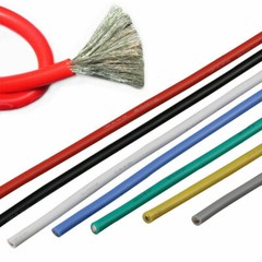 30/28/26/24/22/20/18/16awg Flexible Stranded Silicone Line 10 Color Mix Wire Kit