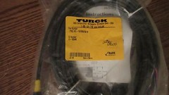 Turck M8 Picofast Female Connector Straight Nickel Plated Brass 6×26 AWG Sealed