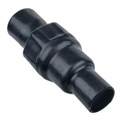 OCAL REC52-G, PVC Coated Reducing Coupling, 1-1/2″ – 3/4″ Gray, 1pc