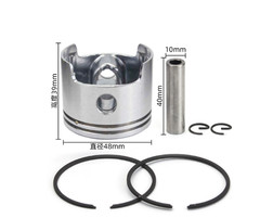QTY:1 48 pistons Lawn Mower Piston Ring / Assembly, Cylinder Diameter 48mm