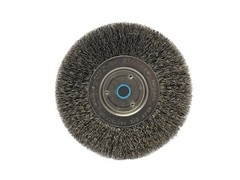 NEW Weiler 6” x 3/4” 5/8” – 1/2” Bore 0.012” Wire Crimped Steel Wire Wheel Brush