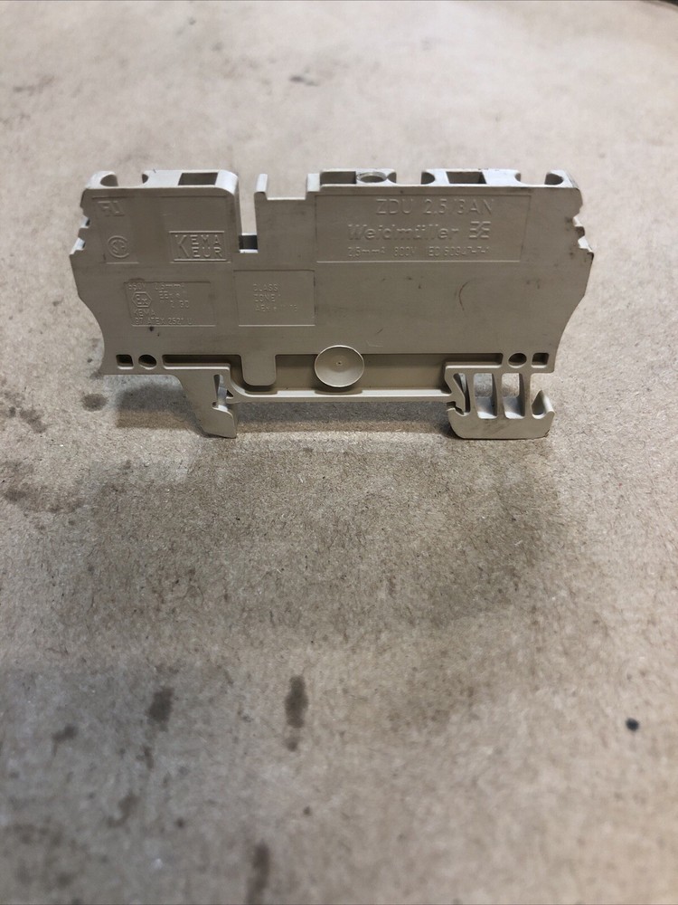 Weidmuller ZDU 2.5/3AN ZDU253AN Terminal Block (lot Of 23)