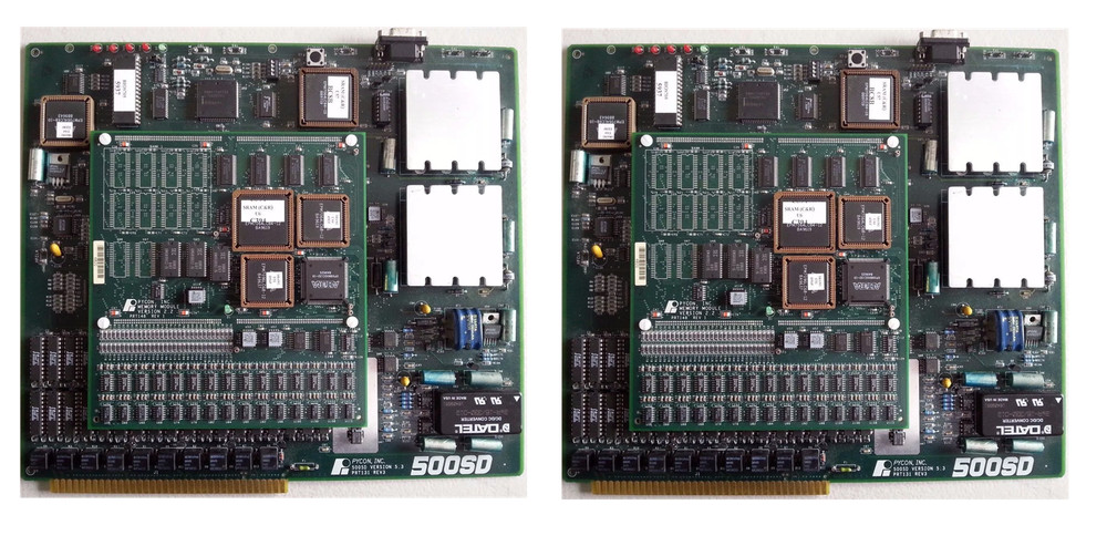 Two (2) Pycon 500SD Universal Burn-In Driver VERSION 5.3 PART131 REV3