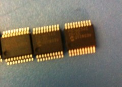 4x PIC16C54C-20/SS MICROCHIP TECH MCU 8BIT RISC 512BYTE EPROM 5V 20 PIN SSOP