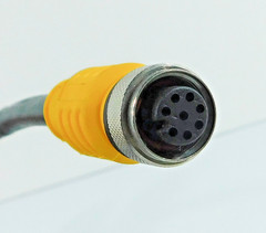 Turck Euro Fast E-RKS 8T-930-10 ID I0902-83 Cordset M12 Straight to OP