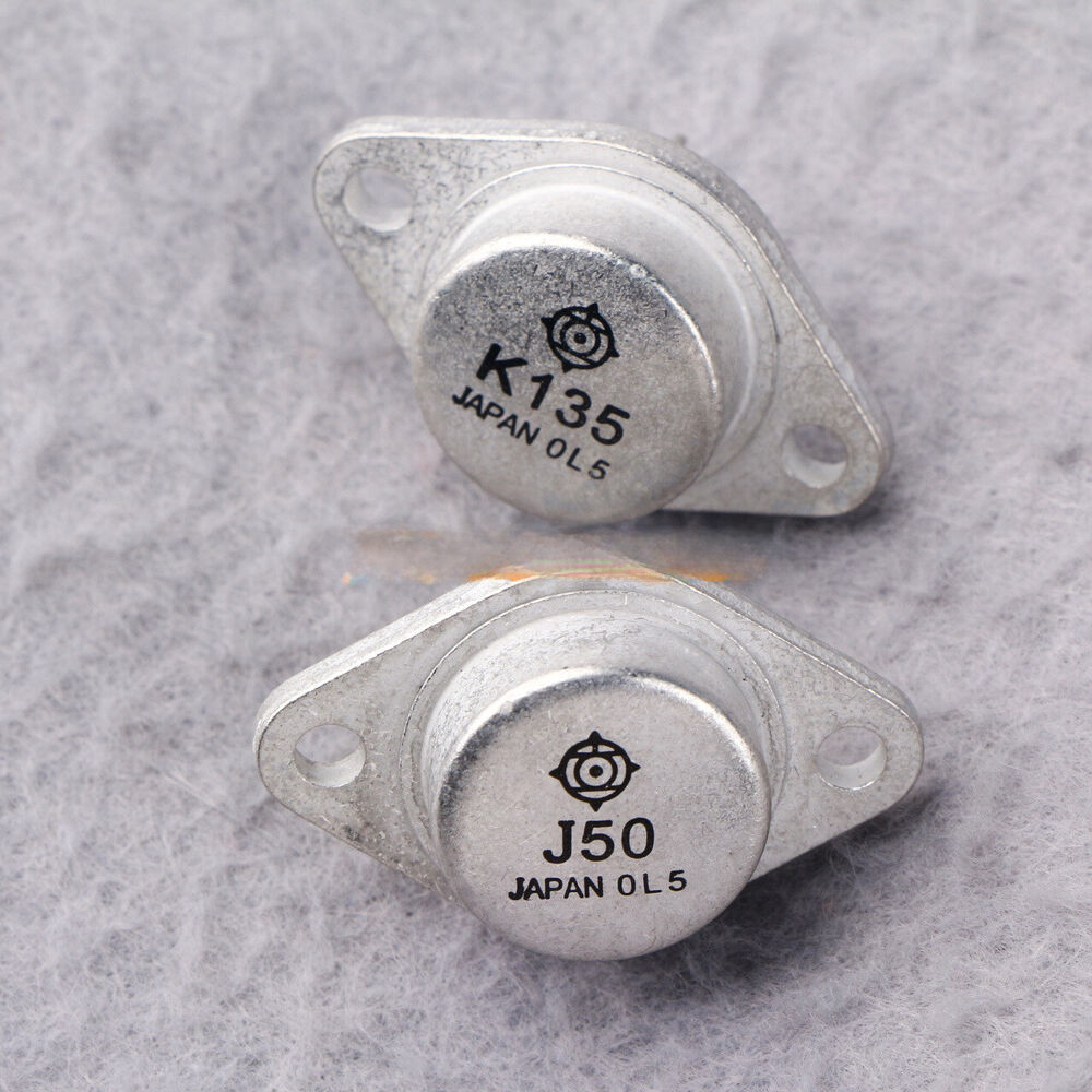 1pair TO-3 2SJ50+2SK135 J50+K135 Transistor