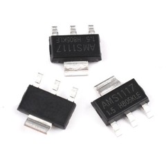 AMS1117 – 3.3V 1.2V 1.5V 1.8V 2.5V 5.0V ADJ Voltage Regulator Chip SOT223 IC