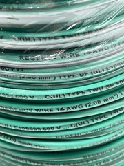 Regency 14UF51 Wire 500 feet Underground Feeder Wire Green 14 AWG