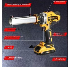 Portable Rechargeable Cable Stripper: Quick Single-Strand Wire Stripping Tool