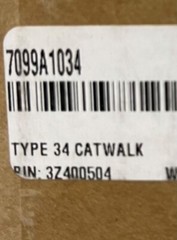 ETC Type 34 Catwalk Flat Hanger Bracket **7 Sets Sold Together * Black