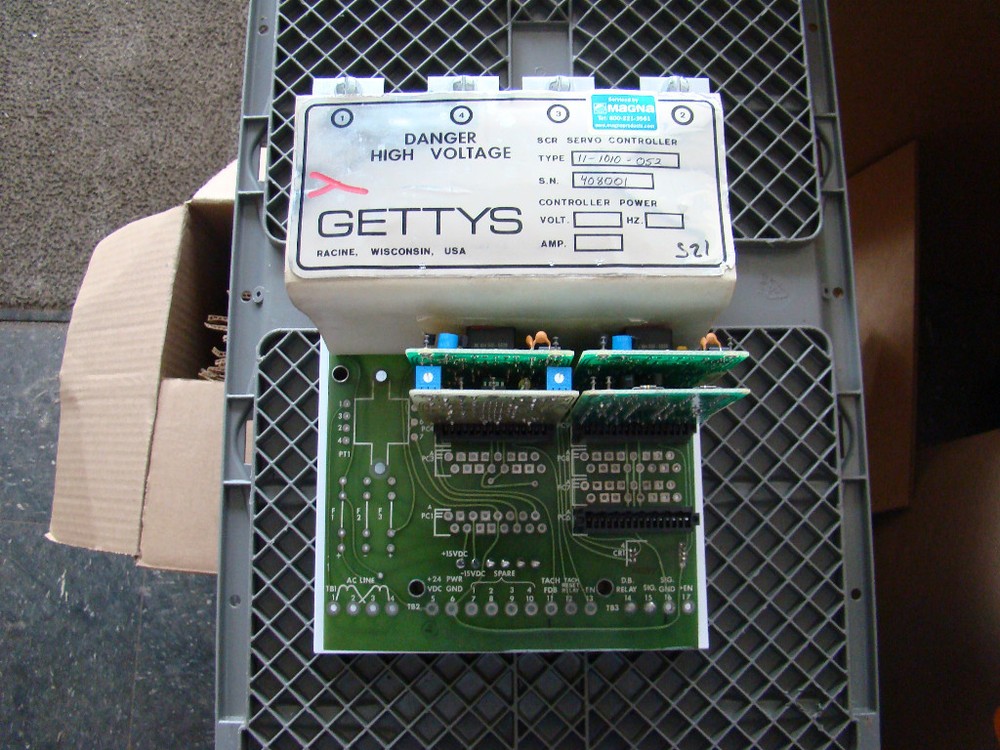 Gettys SCR Servo Controller 11-1010-052