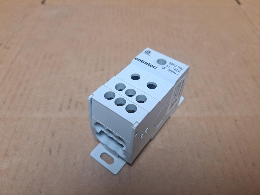 Entrelec Distribution Terminal Part No. BRU 160 600V 160A