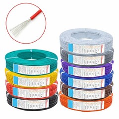 16AWG – 30AWG PVC Flexible Electronic Wire UL1007 Stranded Cable 11 Colors