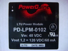 ONE Lot 6 PD-LPM-0102 DC-DC Converters by PowerDsine – DSL LTU – New and Unused