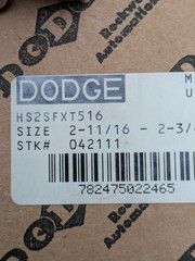Dodge HS2-SFXT-516 SAF-XT516 42111 Split Type Pillow Block Housing New Old Stock
