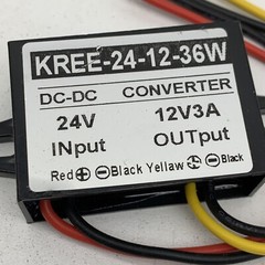 Ly-Kree KREE-24-12-36W DC-DC Step-Down Converter Module 24V to 12V 3A