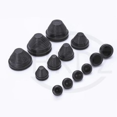 Black Rubber Tapered Wiring Grommets Gaskets Cable Firewall Plug Bung Ø10- 130mm