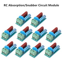 10PCS RC Absorption Snubber Circuit Relay Contact Protection Resistance Surge ++
