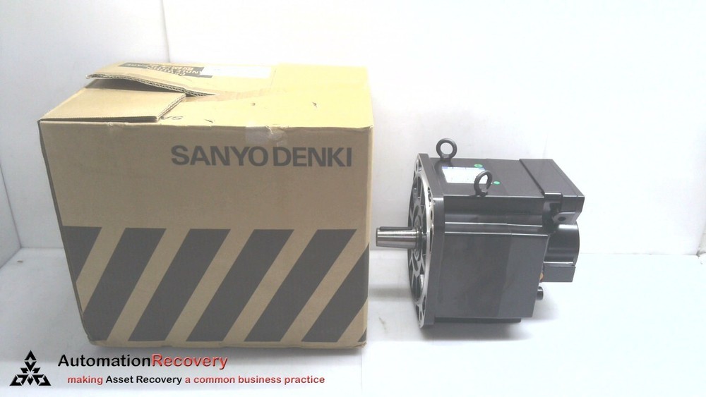 SANYO DENKI 50601-1412, KAWASAKI AC SERVO MOTOR, P80B22450LCPUB, NEW #310889
