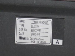 Hirata H-3335 H3335 Teach Pendant 30 Days Warranty Expedited Shipping