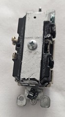 Leviton 5641-W Beige Combination 2 Switches 1 Single Pole & One 3-Way