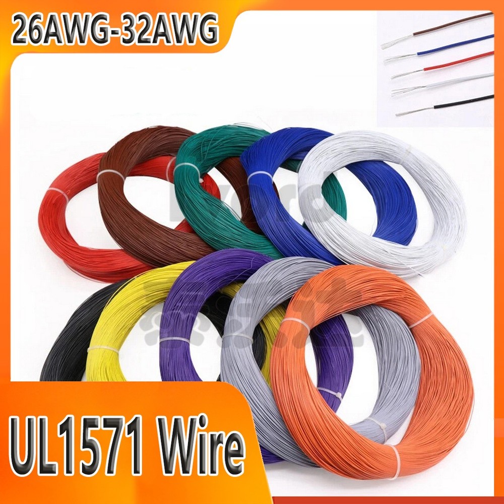 Stranded Wire Cable 26/28/30/32AWG Flexible PVC Insulated Electronic UL1571 Wire