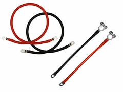 Battery Starter Switch Starter Straps Positive Negative Cables Car Motor Lead