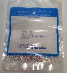 10x Hewlett Packard 5082-4160 High Efficiency Red Subminiature LEDs NOS Tested