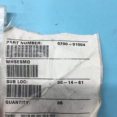 36 AMAT 0700-01004 IDCTR RF UH 10.0 Iron Core, 178429