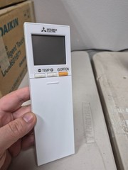 Genuine Mitsubishi SH22A HVAC Remote Control NEW Open Box w/Batteries & Mount