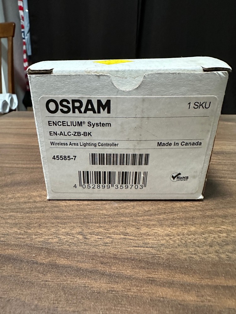 osram encelium wireless area lighting controller