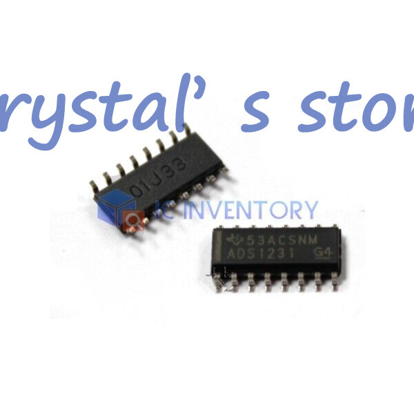 1PCS ADS1231IDR IC 24BIT SRL 10/80SPS 16SOIC S1231IDR 1231 S1231