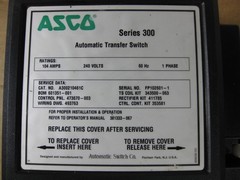 Asco A300210461C Transfer Switch Controller 240V 104A Control Board