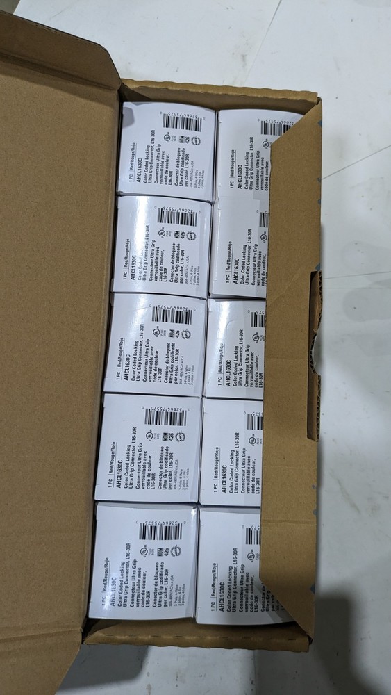 Cooper AHCL1630C Color locking L16-30R Connector receptICLE 30 Amp … EACH