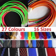 Braided Cable Sleeving Expandable Sheathing Cable Harness Choose Sizes/Colors