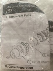 10 Pack – Hawke 753-OS_1/2, 1/2″ NPT, 0.22 to 0.47″ OD Jacket, Brass Cable Gland