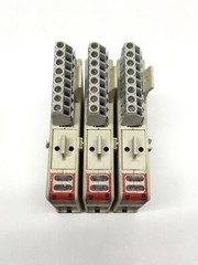 Lot of 3 Opto 22 SNAP-ODC5SNK Digital Output Modules, 4-Channel, 5-60VDC Sinking