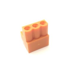 Lot of 50 Weidmuller 1716330000 Pluggable Terminal Blocks, 3-Position, 26-14 AWG