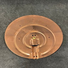 BLACKBURN Copper Ground Plate 10″ Dia #14 Sol. to 4 Str. AWG, Lot of 50*