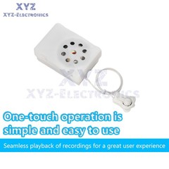 Stuffed Animal Sound Recorder Device 35 Seconds Button Sound Messages Voice Box