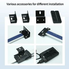 Digital Linear Scale DRO 0-200mm 0.01mm Magnetic Remote External Display