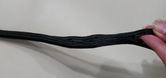 Self Closing Braided Split loom, Protect your cabling and hoses – 3/8″ (10mm)