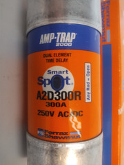 A2D 300 Amp, 250V, Class RK1, Fuse A2D300R Ferraz Shawmut Smart Spot. New in Box