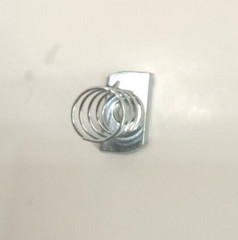 Grainger 5YE11 Channel Spring Nut 3/8″-16 Thread 3/8″ Bolt Steel Galvanized 25pk