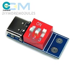 Type-C PD Fast Charging Decoy Trigger Module 5V 9V 12V 20V Adjustable Voltage 5A