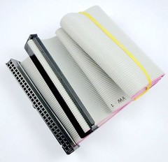 2Pcs 2.54mm Pitch 2×30 Pin 60 Pin 60 Wire IDC Flat Ribbon Cable Length 100CM